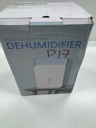 Deshumidificador portátil