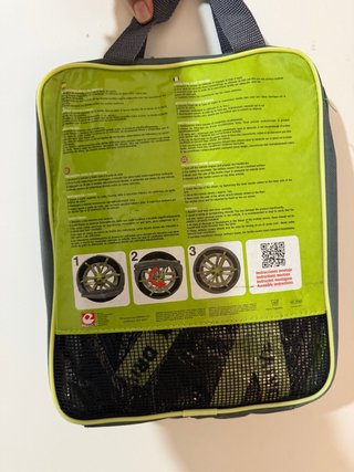 Cadenas textiles para nieve