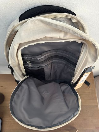 Mochila The North Face Groundwork 29 L Beige/Negra