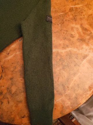 Maglione Barbour International Verde Oliva Taglia
