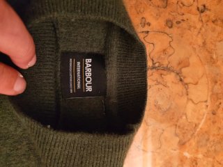 Maglione Barbour International Verde Oliva Taglia