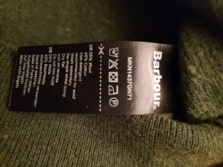 Maglione Barbour International Verde Oliva Taglia