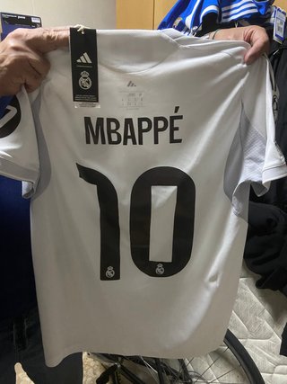 Camiseta Real Madrid Adidas  S M L Vn Jr Embappé