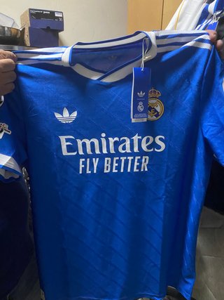 Camiseta Real Madrid Adidas  S M L Vn Jr Embappé