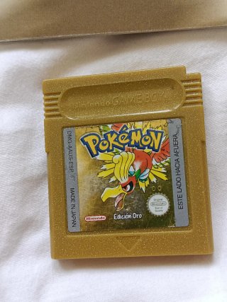 Cartucho Pokémon Oro + Manual Trainer's Guide
