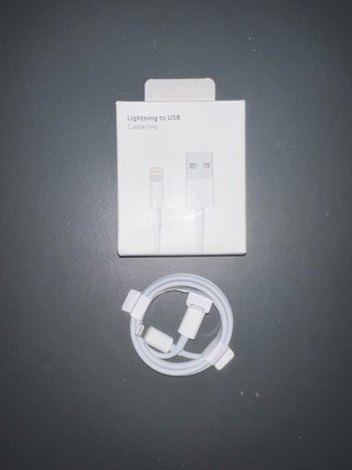 Cargador Apple iPhone Lightning a USB