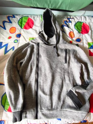 Lote 2 chaquetas grises y negras