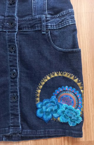 Vestido Vaquero Desigual Talla S