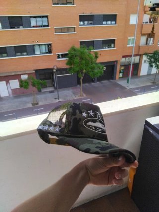 Gorra Corteiz Camuflaje Estrellas Cocodrilo