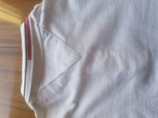Camisa Polo Tommy Hilfiger Blanca Talla S
