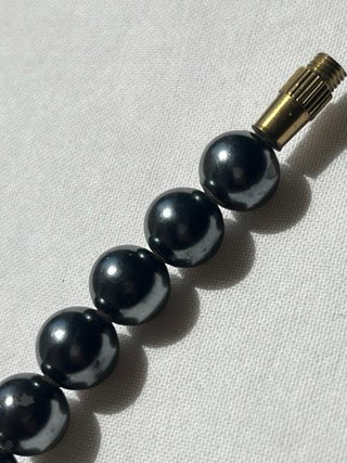 Pulsera Perlas Grises