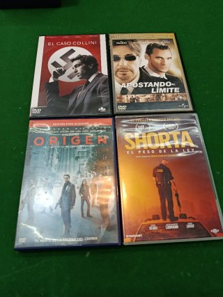 DVDs Películas Varias - 1,50€ Unidad