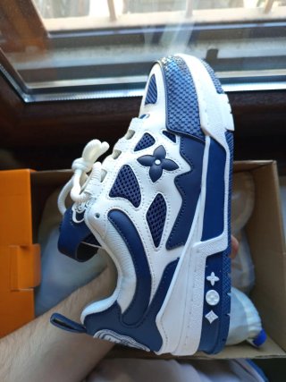 Louis Vuitton Trainer Blu/Bianco