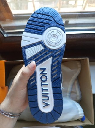 Louis Vuitton Trainer Blu/Bianco