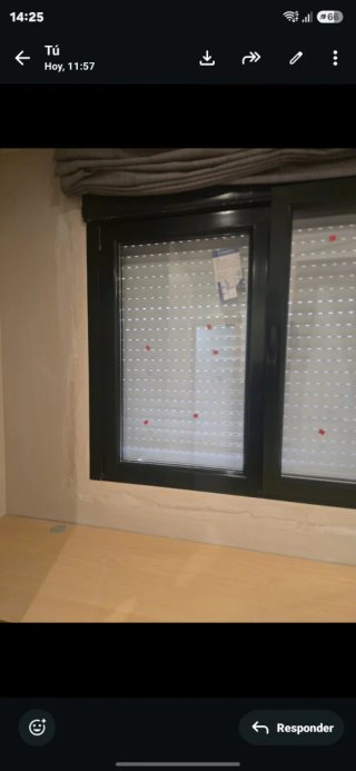 Ventana Aluminio Verde Oscuro