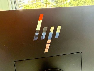 Pantalla HP Plata