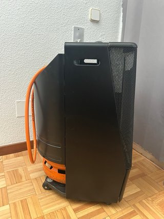 Estufa de gas CROLLS negra