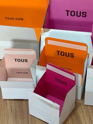 Lote Cajas Tous para embalaje varias medidas