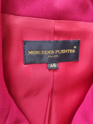 Traje chaqueta y pantalón Mercedes Fuentes