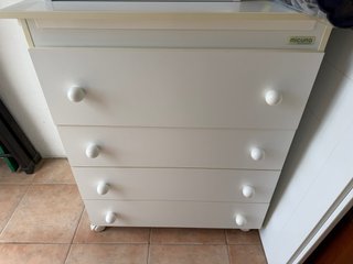 Mueble cambiador bañera bebé Micuna