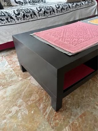 Tavolino da soggiorno nero
