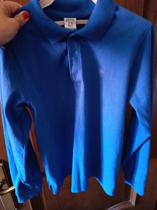 Polo niño Charanga azul Klein 9-10