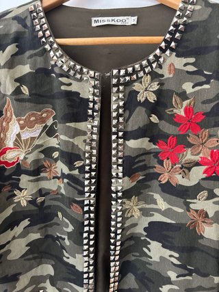Cazadora MissKoo Camuflaje Talla S
