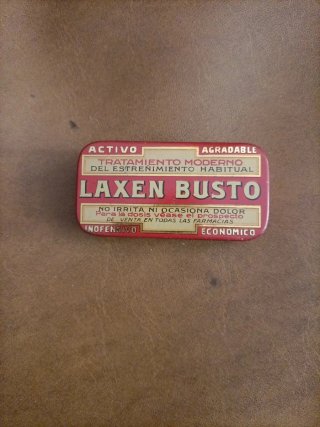 Lata metálica LAXEN BUSTO - Antiguo