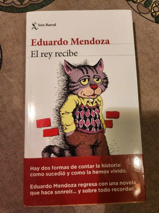 Libro "El rey recibe", de Eduardo Mendoza