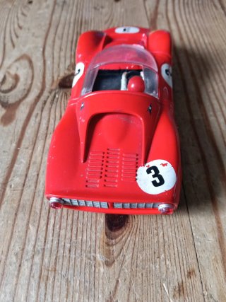Coche Scalextric Ferrari gt330 Rojo