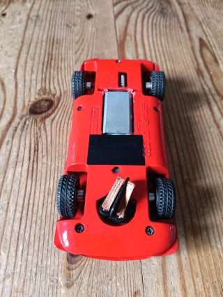 Coche Scalextric Ferrari gt330 Rojo