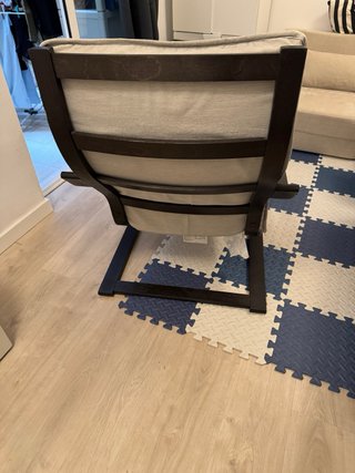 Sillón Poäng Ikea Madera Oscura