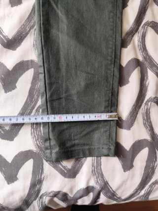 Pantalón Mujer Denim Co. Verde Talla M/38