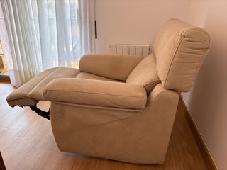 Sillón Relax Eléctrico Beige
