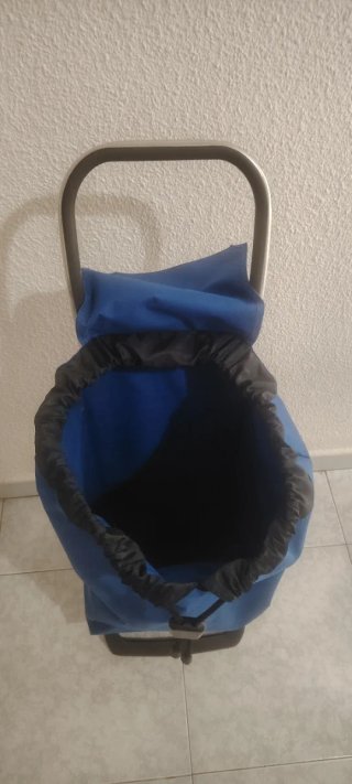 Carrito de la compra Rolser azul