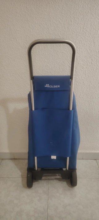 Carrito de la compra Rolser azul
