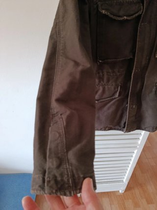 Parka Desigual Hombre Talla M Marrón.