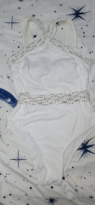 Traje de baño Chiccia blanco