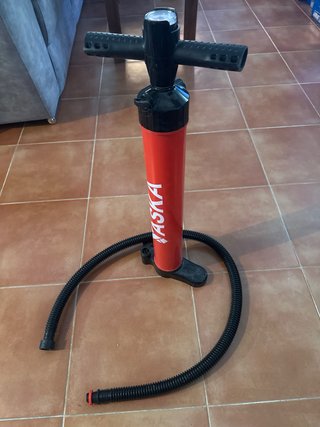 Bomba de inflado para kayak