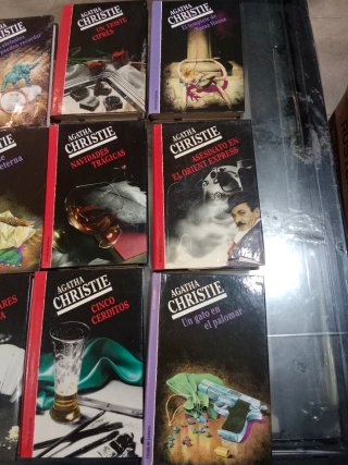 Lote 16 libros Agatha Christie-Círculo de lectores