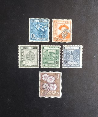 Sellos  de España (Andorra)