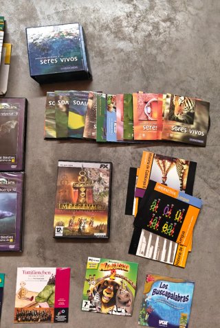 Lote DVDs: Naturaleza, Películas, Infantil, etc