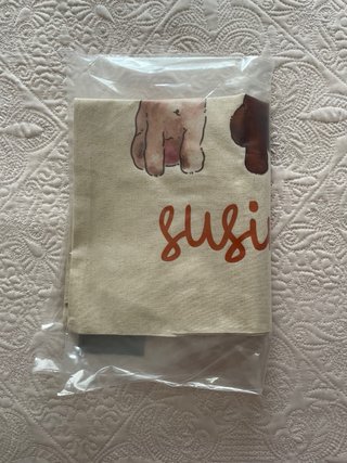 Totebag con estampado de perros