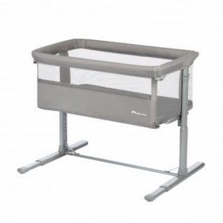 Cuna colecho gris