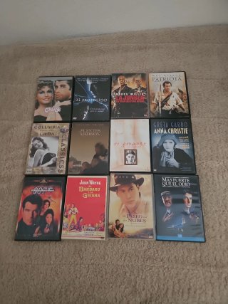 Lote 12 DVDs Películas Variadas