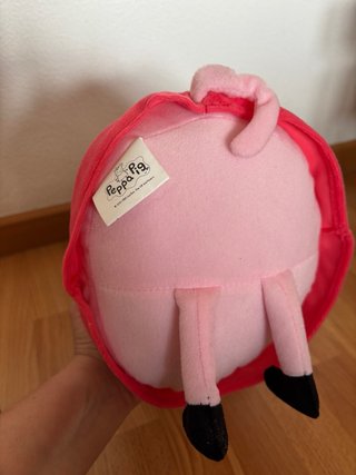 Peluche Peppa Pig 45cm + 12 mini puzzles