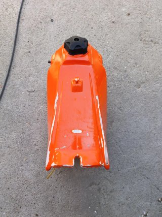 Depósito Aprilia RX Naranja