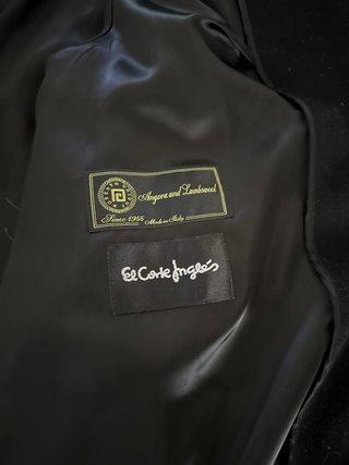 Abrigo lana de angora señora talla 50/52