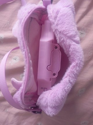 Bolso Peluche Gatito Niña