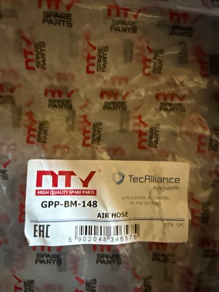 Manguito tubo flexible de aire sobrealimentación